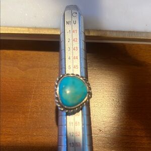 Turquoise Silver Ring